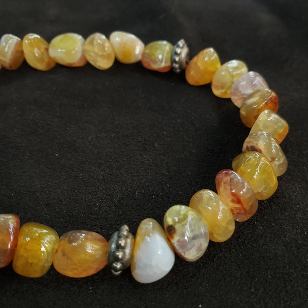 Chapelet Quartz teinté