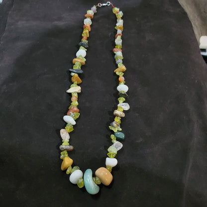 Collier Sautoir en Pierres Naturelles et Authentiques