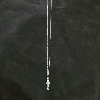 Collier Poisson Artisanal en argent 925