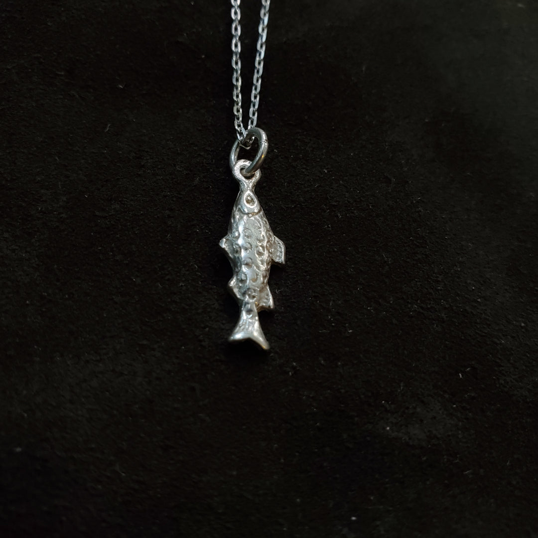 Collier Poisson Artisanal en argent 925