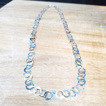 Collier Sautoir Rihanna Berbère Tunisien en Argent – Fait Main