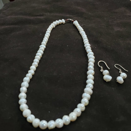 Collier en Perles de Culture Naturelles de 4 mm