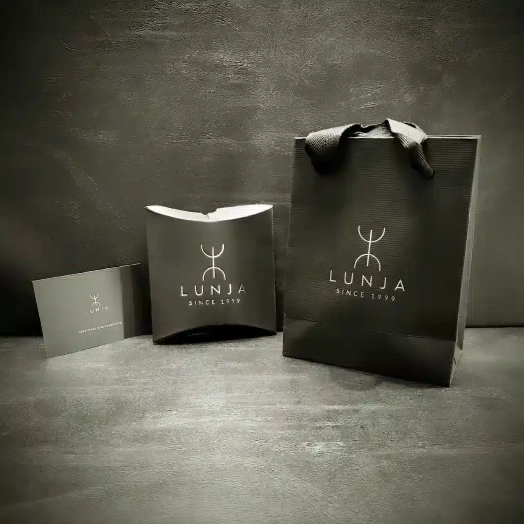 Collier Amazigh Authentique en Argent 925 avec Pendentif Fibule Traditionnelle