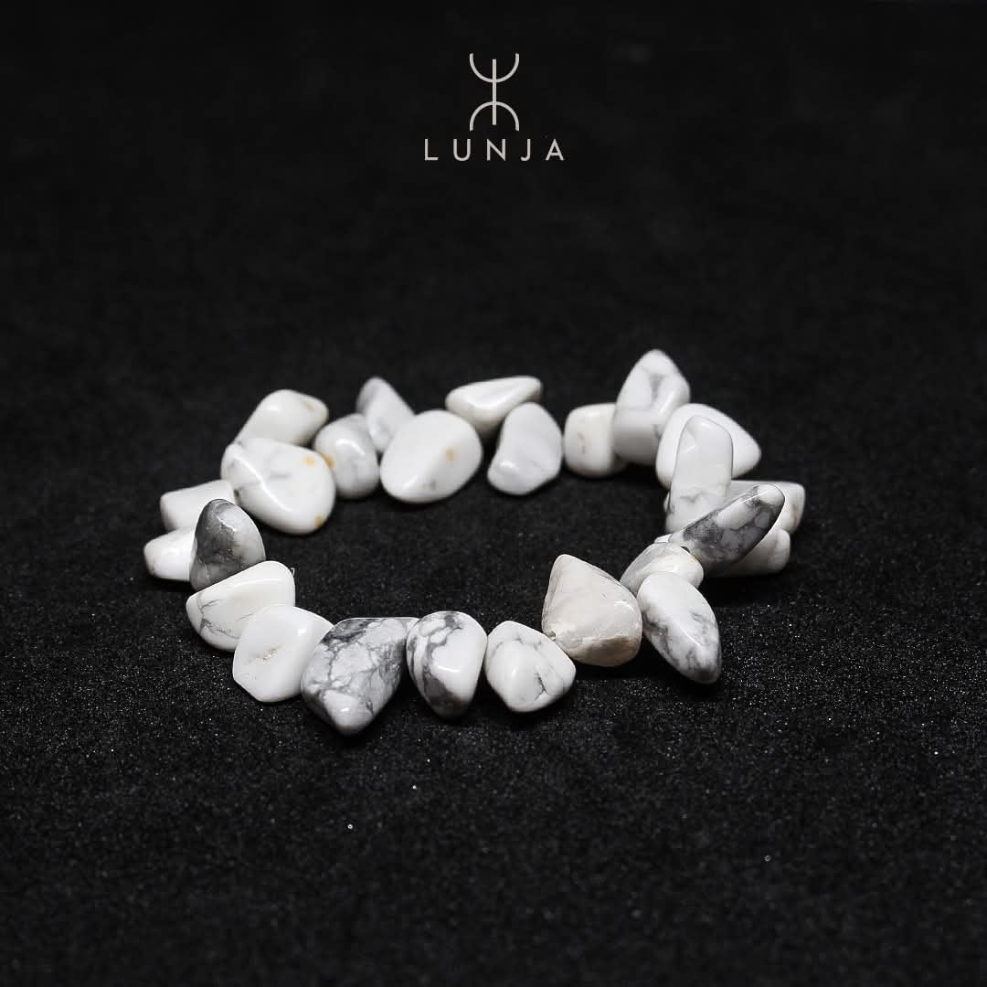 Bracelet Howlite Chips