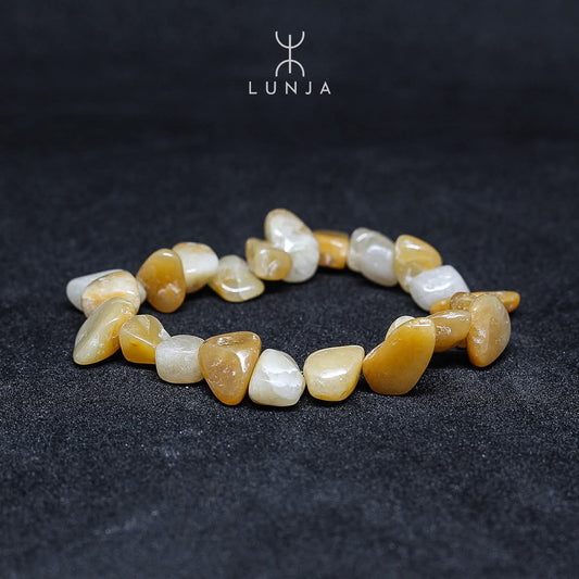 Bracelet Jaspe Jaune Chips