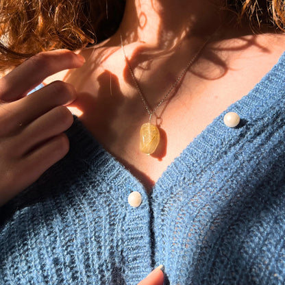 Collier Quartz Rutilé
