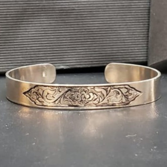 Bracelet Amazigh en argent 925 ajustable fait main