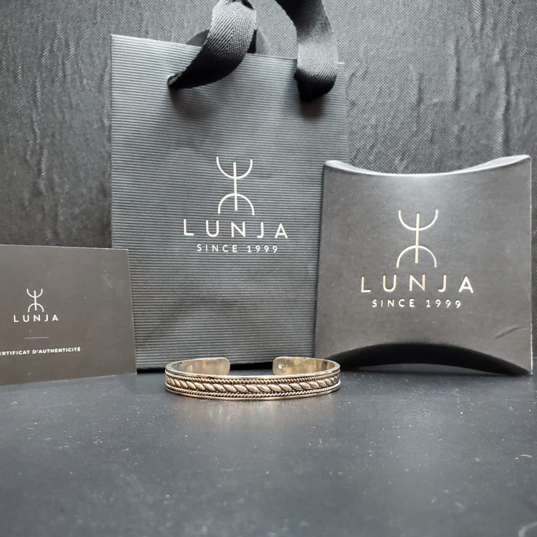 Bracelet Amazigh et Berbère en argent 925 original