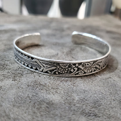 Bracelet Jonc Berbère Amazigh en Argent 925