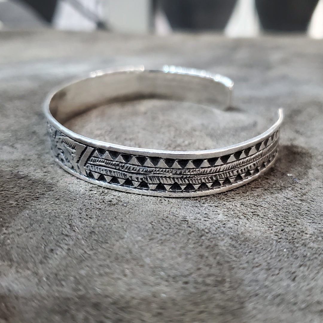 Bracelet Jonc Berbère Amazigh en Argent 925