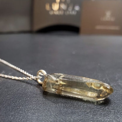 Collier Quartz Fumée