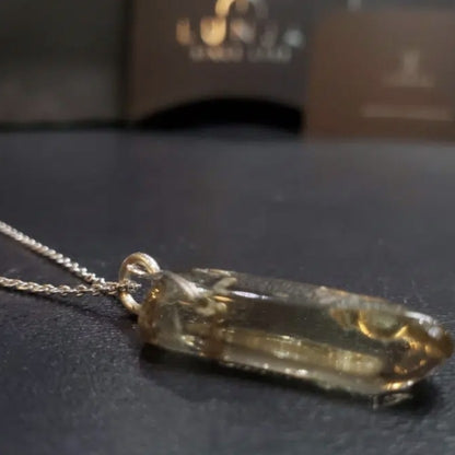 Collier Quartz Fumée