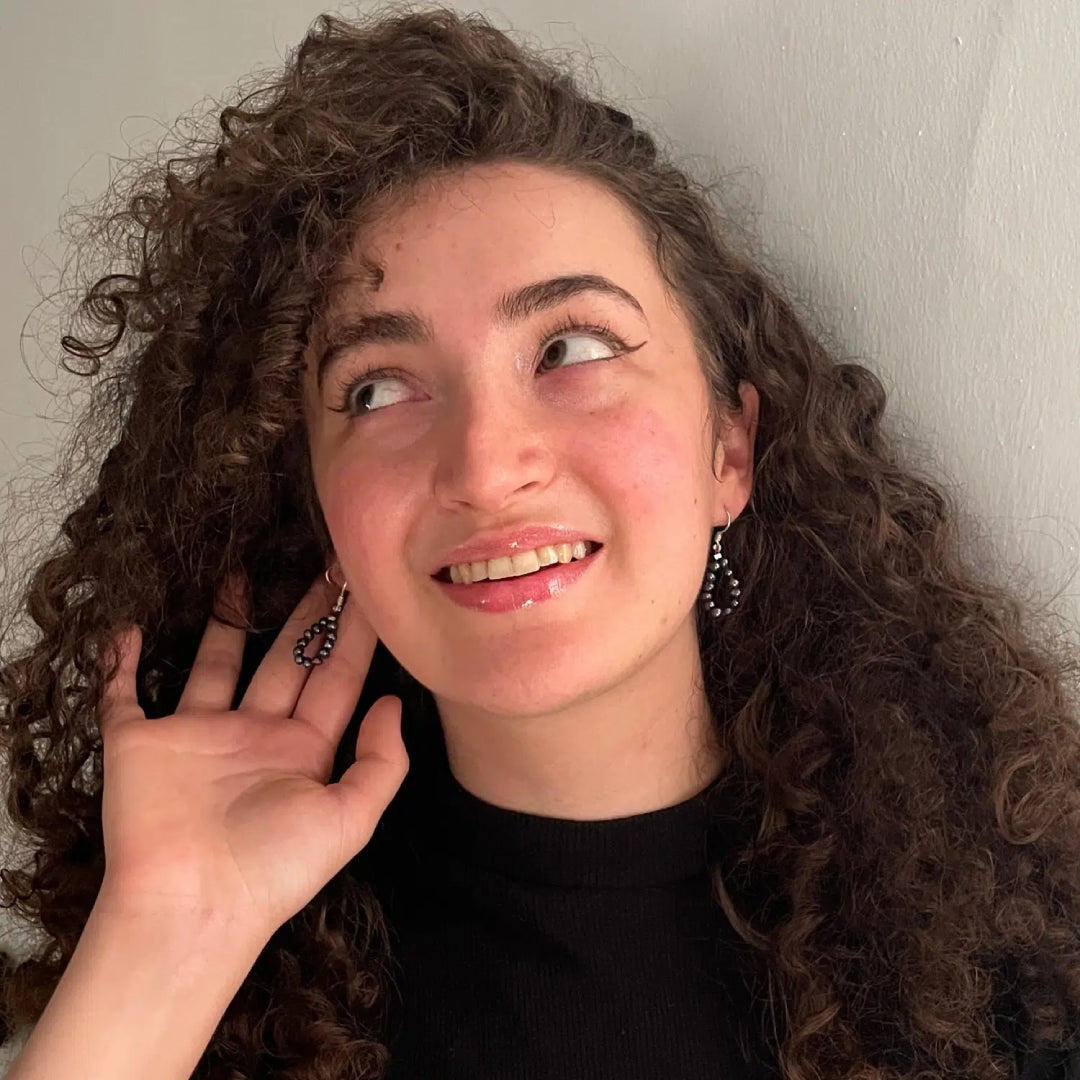 Boucles d'oreilles en Perles de Culture Naturelles et Argent 925